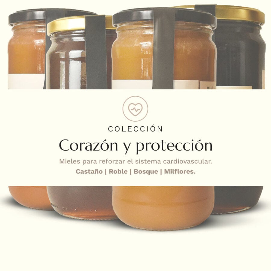 Colección de mieles para el corazón y la protección