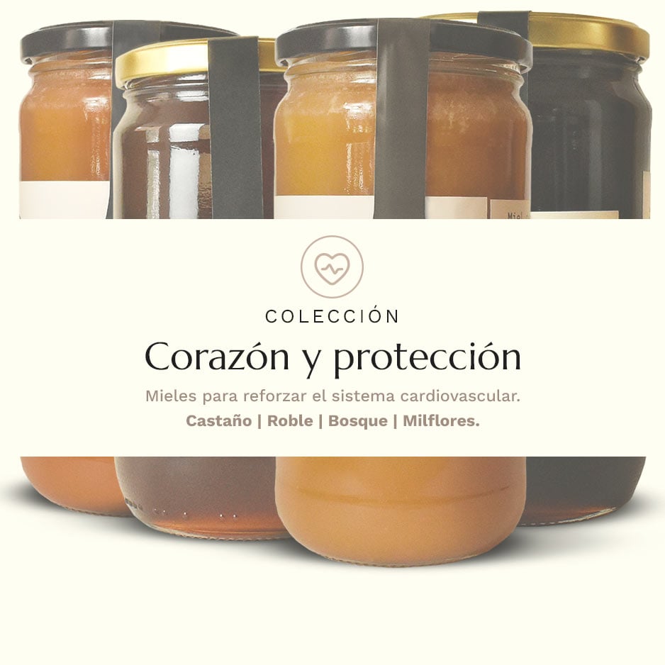 Colección de mieles para el corazón y la protección