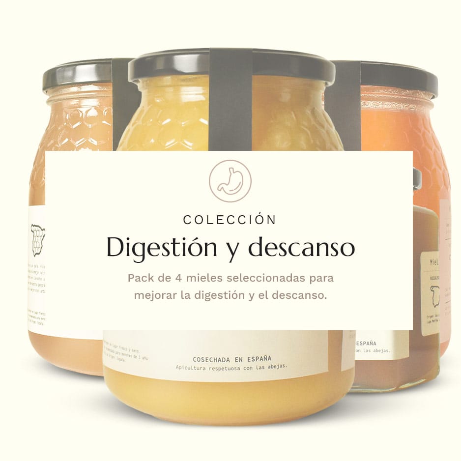 Colección de mieles para digestión y descanso